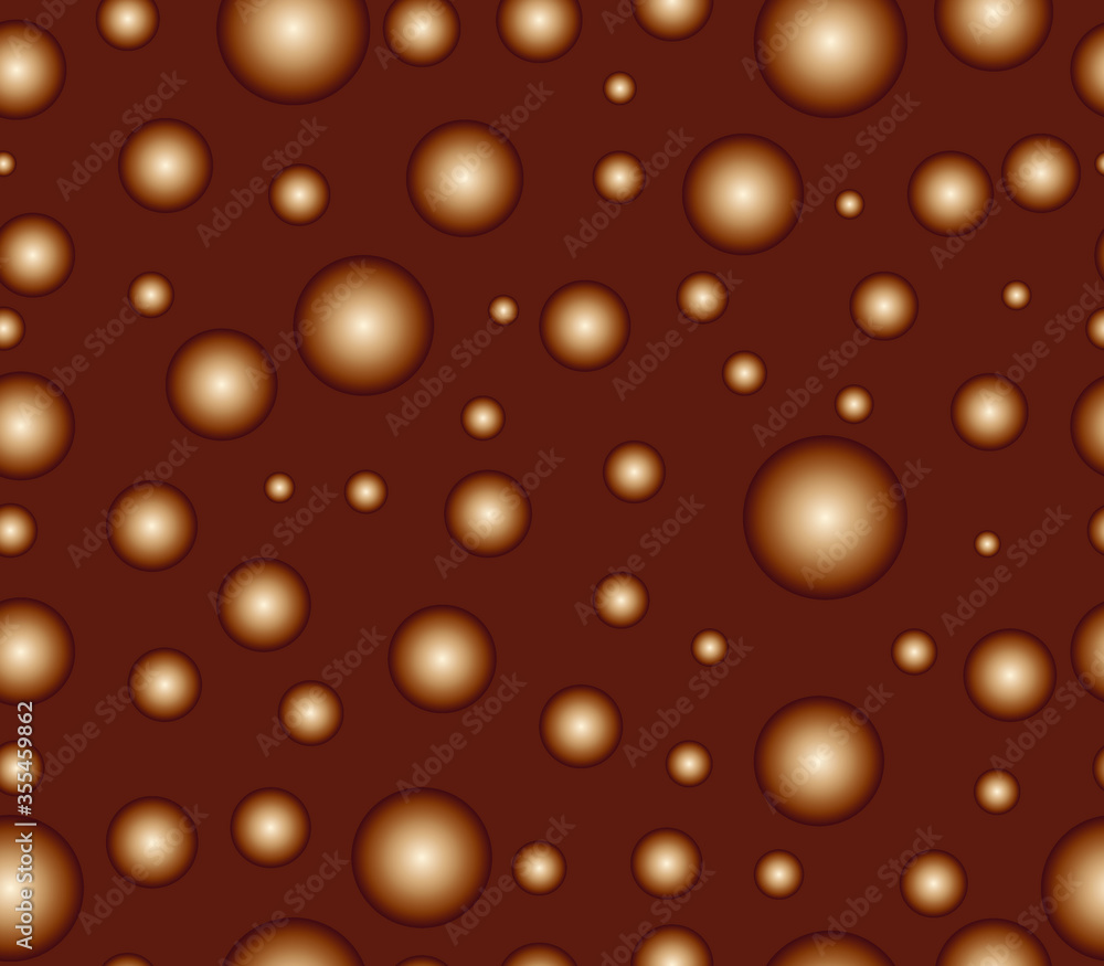 bubbles background brown seamless pattern chocolate bubbles background brown seamless pattern chocolate
