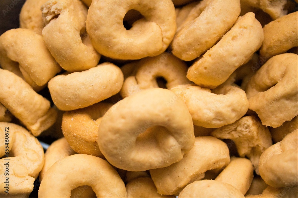 close-up of typical Italian food product called close-up of typical Italian food product called
