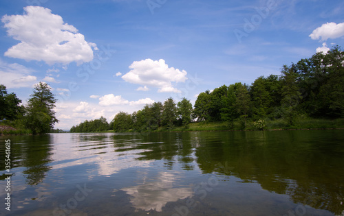 Summer bicycle tour along the Main-Danube-Canal
