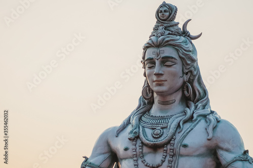 Photos Close up of Shiva statue in Rishikesh, India