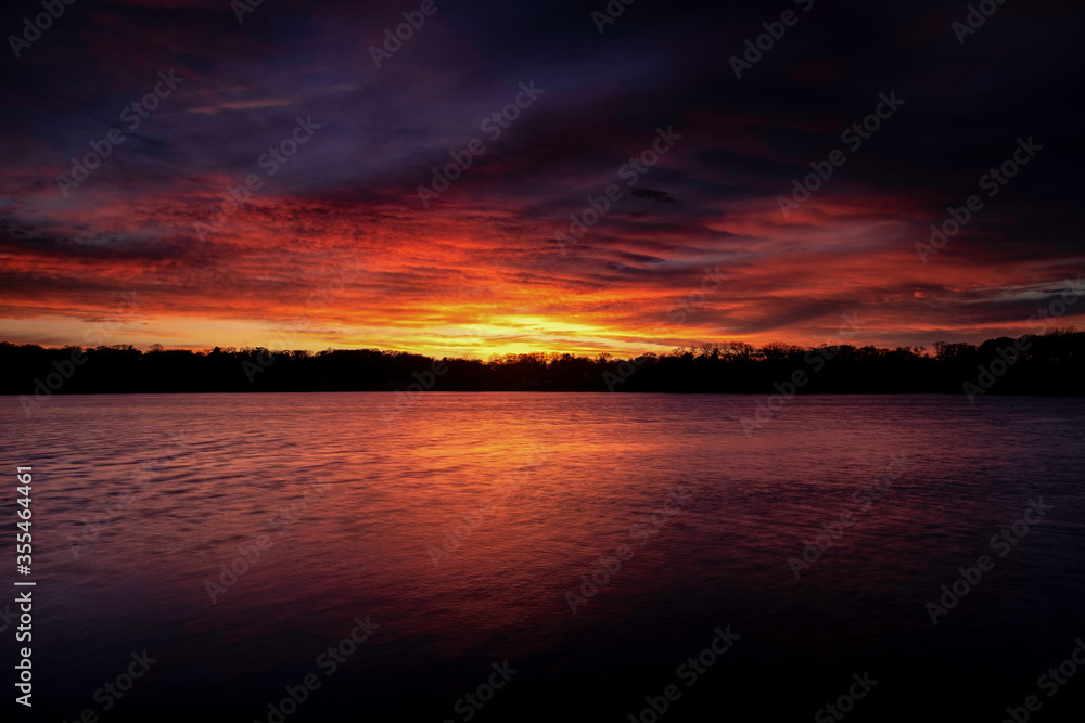 Fototapeta premium Heavy Sunset