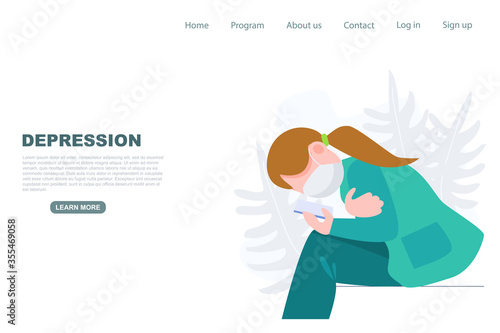 Health care profession worker stress from the virus outbreak