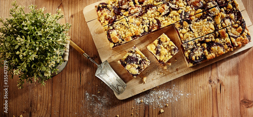 plum cake,Pflaumenkuchen