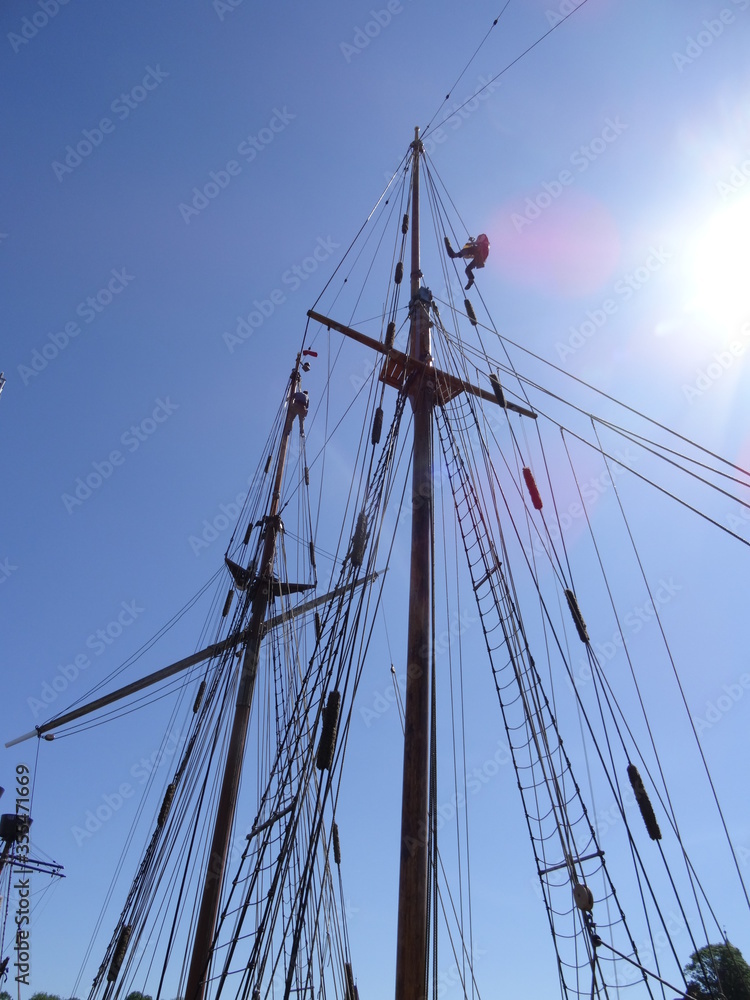 Obraz premium historisches im Hafen