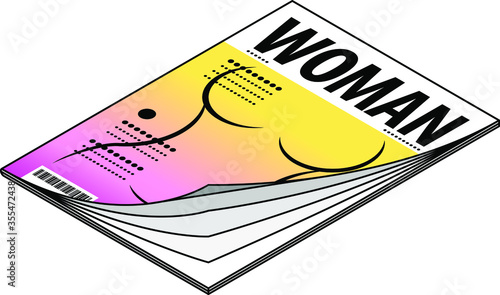 Icon of a women's magazine.