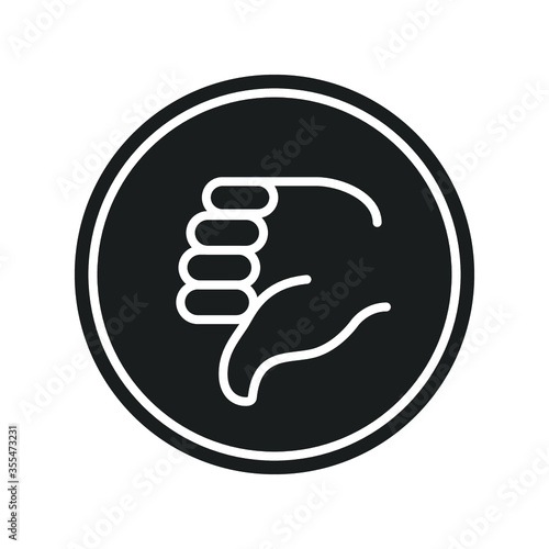 Like icon vector illustration isolated on white