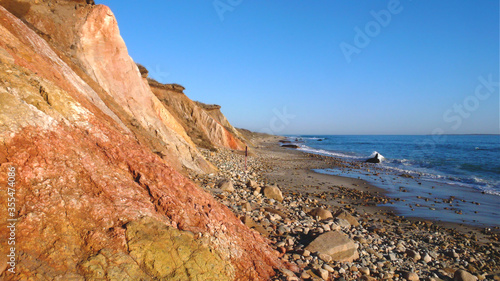 фотографія Martha's Vineyard Colorful Cliffs at Aquinnah