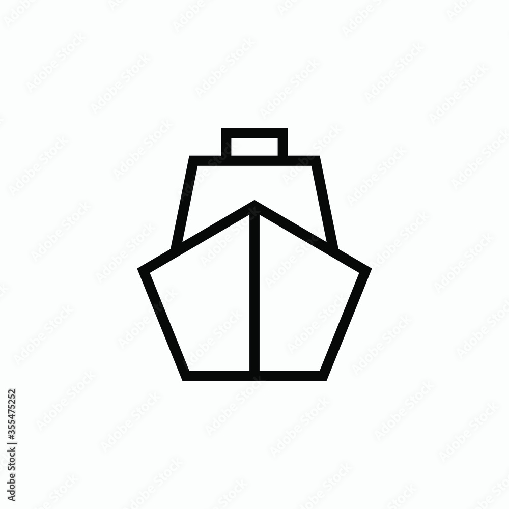 ship icon vector ship icon vector