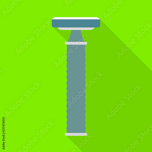 Vector design of shaver and safety logo. Web element of shaver and shave vector icon for stock.