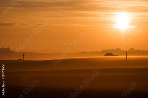 Sunrise. Northamptonshire United Kingdom.