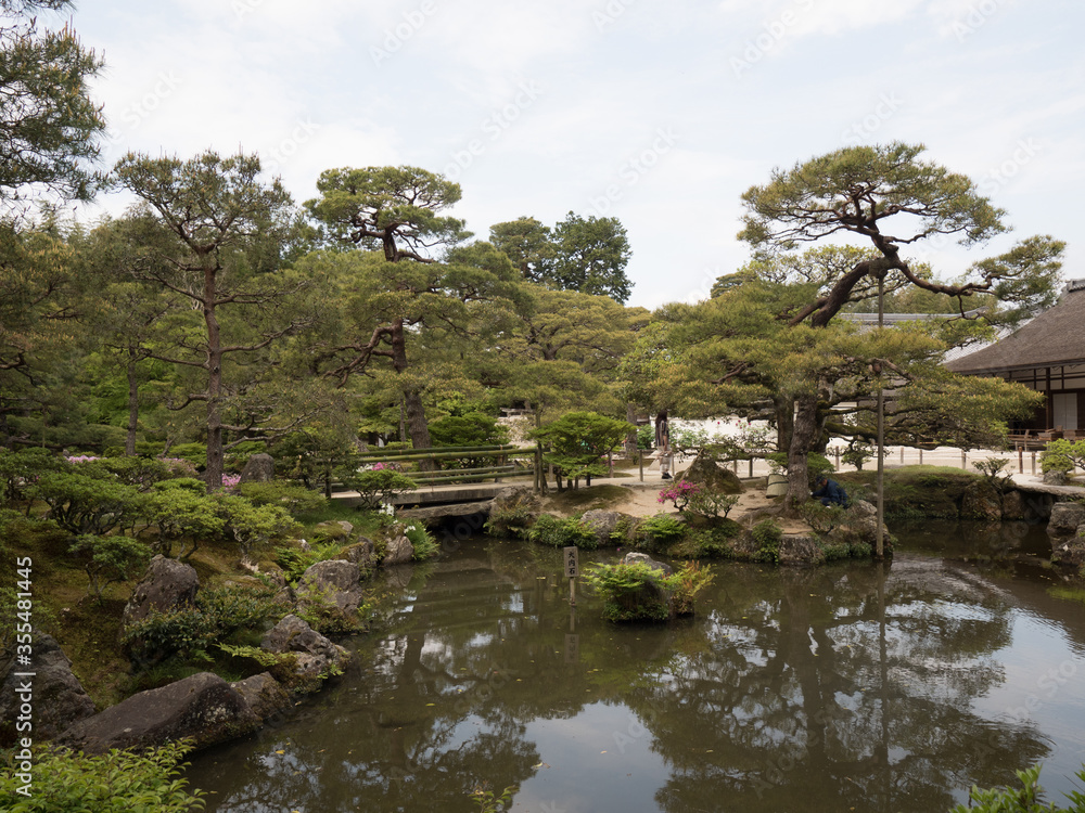 Jardines del Templo Ginkakuji, en Kioto