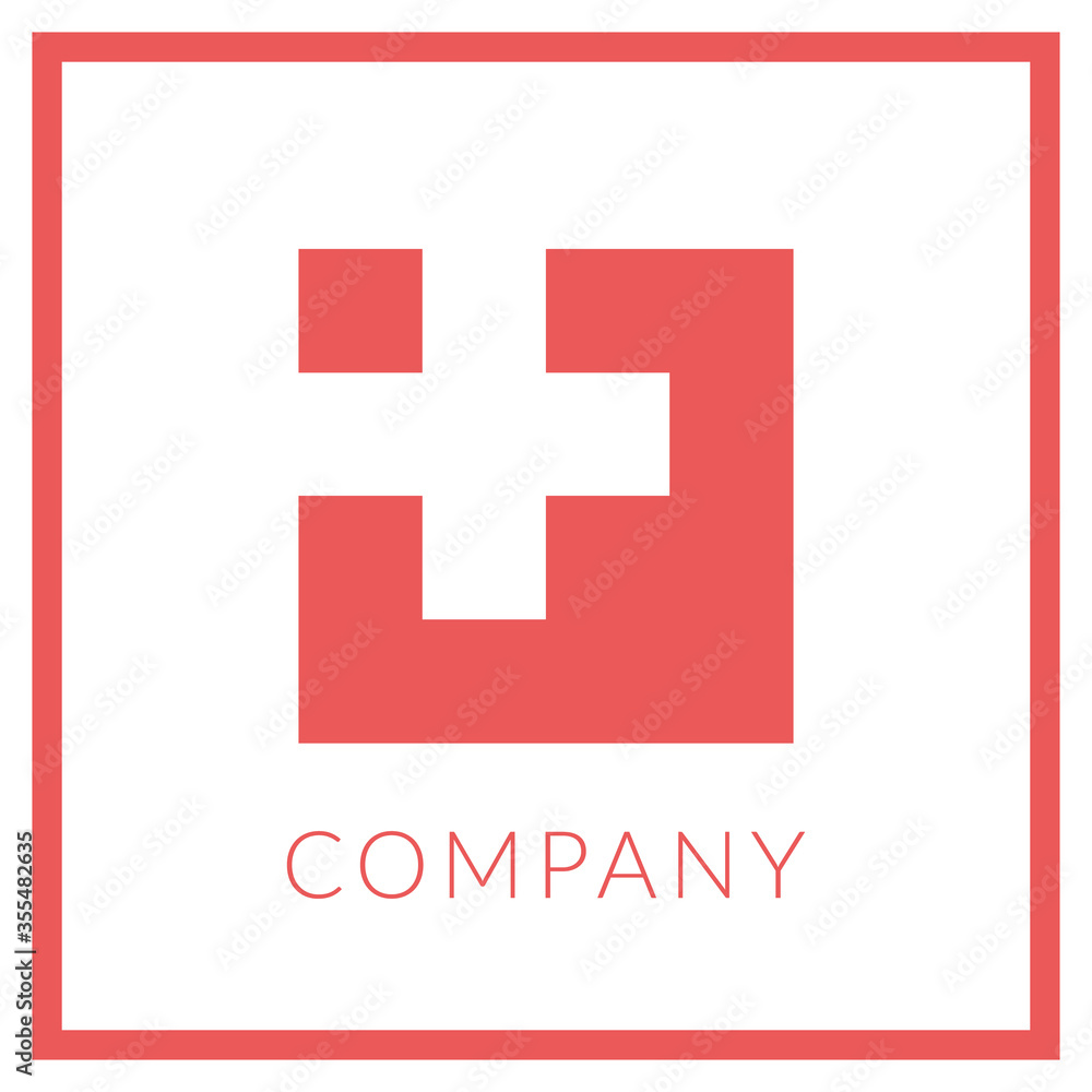 Logo template with flat design. Perfect for logo, brand, icon, etc. Vector eps 10 Logo template with flat design. Perfect for logo, brand, icon, etc. Vector eps 10