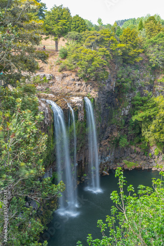 Whangarei falls at New Zealand photo