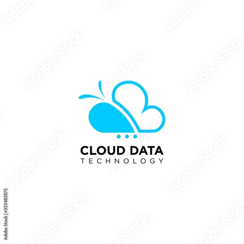 Cloud Data Logo Design