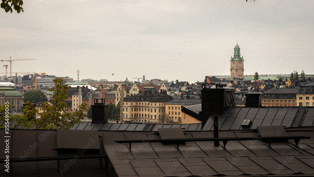 Fototapeta premium Stockholm Skyline