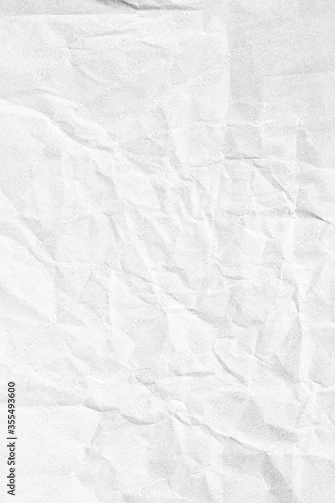 Obraz premium Old crumpled grey paper background texture