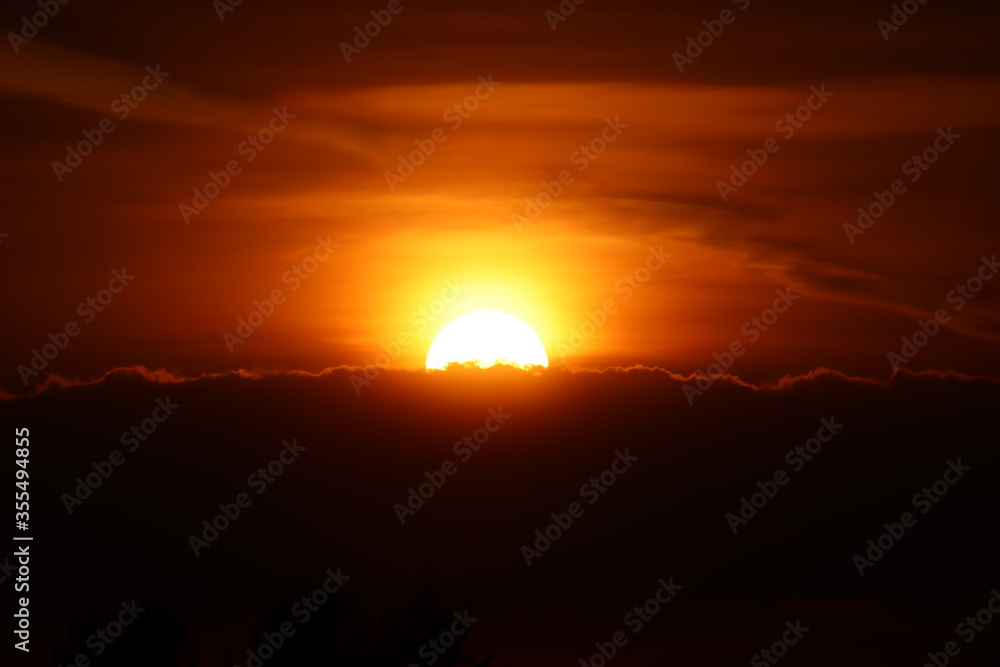 Obraz premium Sonnenuntergang | Sunset