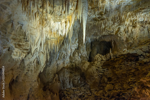 Ruakuri cave in New Zealand photo