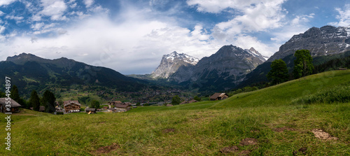 Panorama of Grindelwald