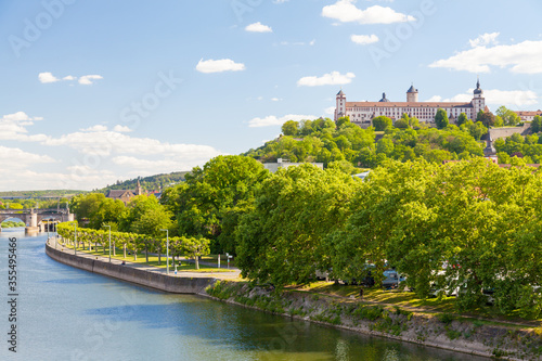 Würzburg an einem Sommertag
