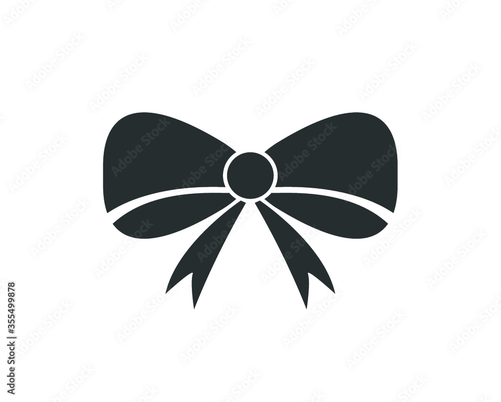 Bow icon. Vector bow illustration. Bow icon. Vector bow illustration.