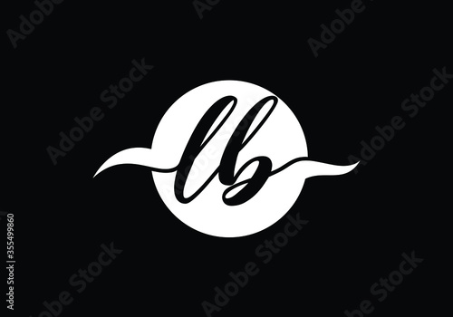 Initial Monogram Letter LB Logo Design Vector Template. L B Letter Logo Design 
