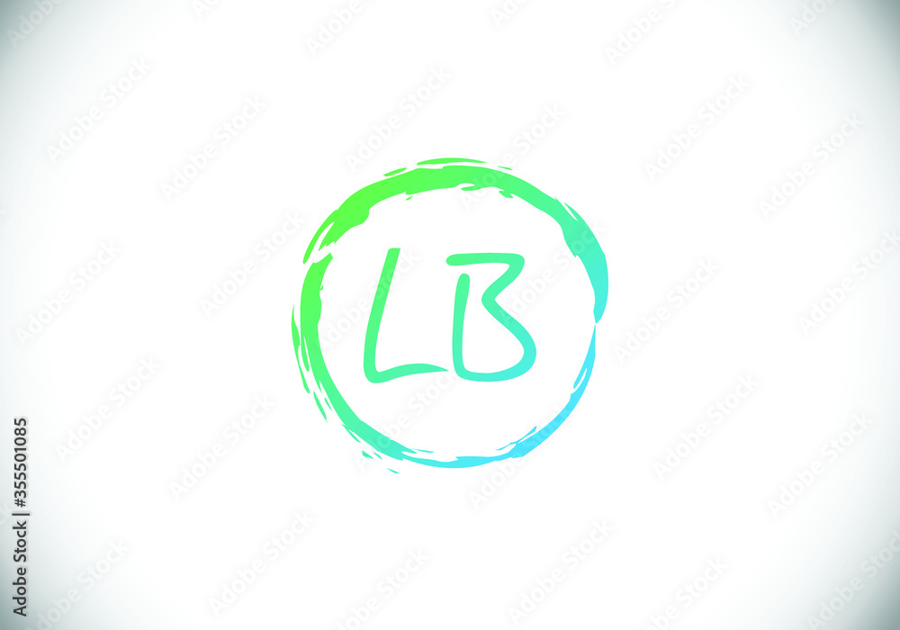 Initial Monogram Letter LB Logo Design Vector Template. L B Letter Logo Design Initial Monogram Letter LB Logo Design Vector Template. L B Letter Logo Design