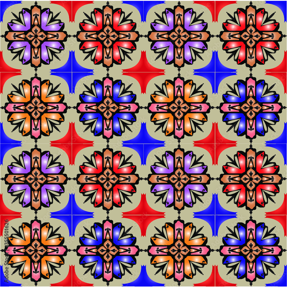 seamless ornamental pattern seamless ornamental pattern