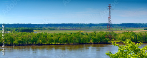 Illinois Panorama from Missouri side of the river.