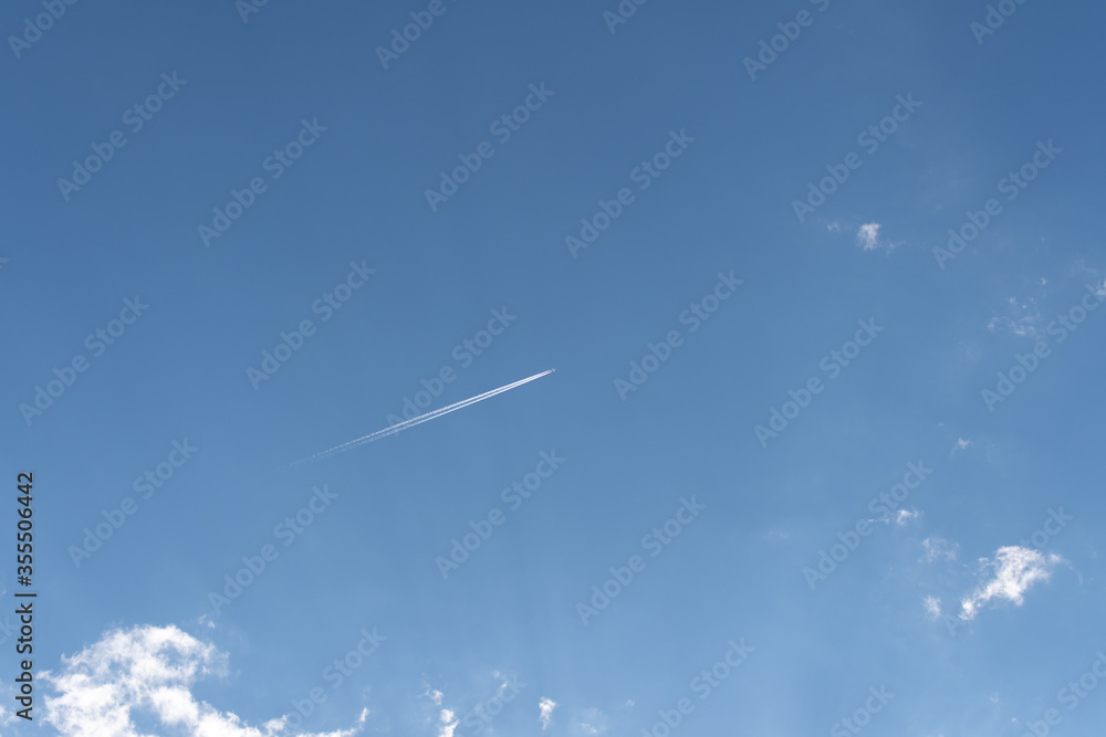 Contrails High in the Sky Contrails High in the Sky
