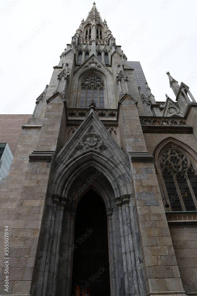 St Patrick cathedral in New York city