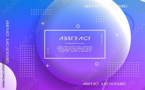 modern abstract geometric background banner design with line and circle,can be used in cover design,poster,book design,social media template background. photo