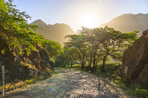 Day trip in the interior of the Island Santo Antao, Cape Verde photo