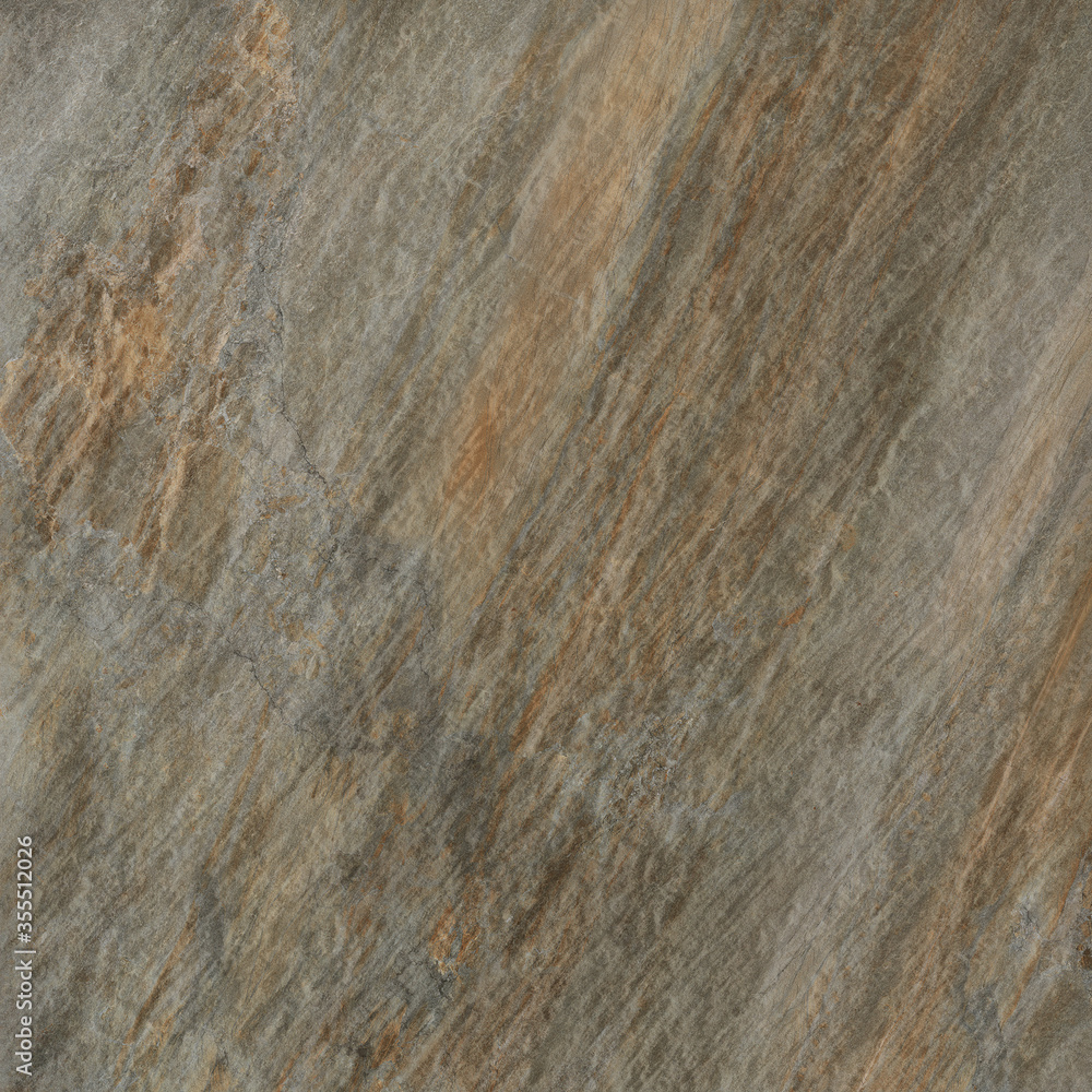Obraz premium Natural stone texture. Rough brown granite surface backgroung. Travertine flooring