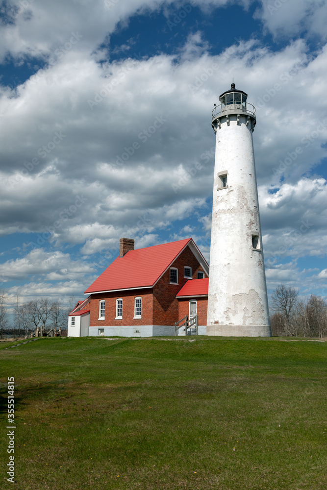 Tawas Point Lighthouse on Lake Huron in Northern Michigan Tawas Point Lighthouse on Lake Huron in Northern Michigan