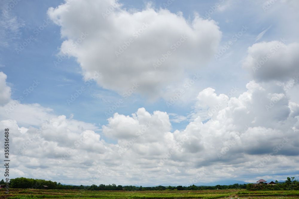 Cumulus clouds are puffy clouds that sometimes look like pieces of floating cotton. Cumulus clouds are puffy clouds that sometimes look like pieces of floating cotton.