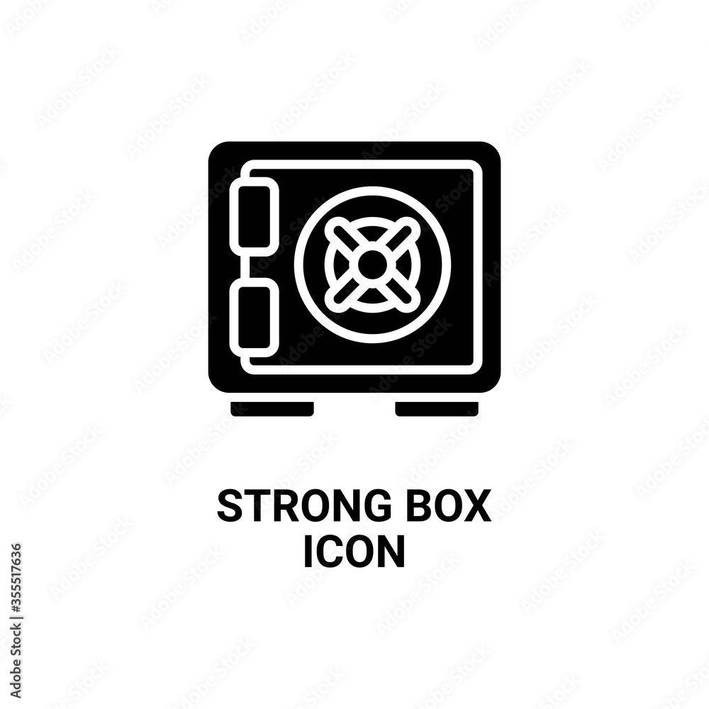 strong box glyph Icon strong box glyph Icon