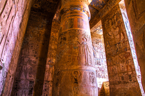 Medinet Habu temple, Luxor, Egypt