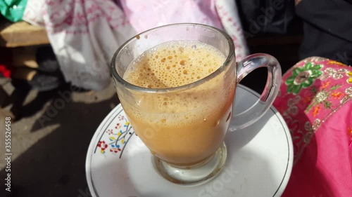 Traditional Pakistani Cup of Tea.