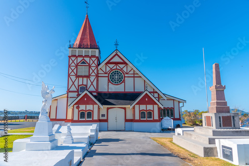 Anglican church in Rotorua, New Zealand