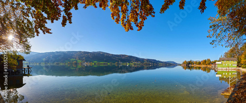 Lake Irrsee in the Austrian Alps.
