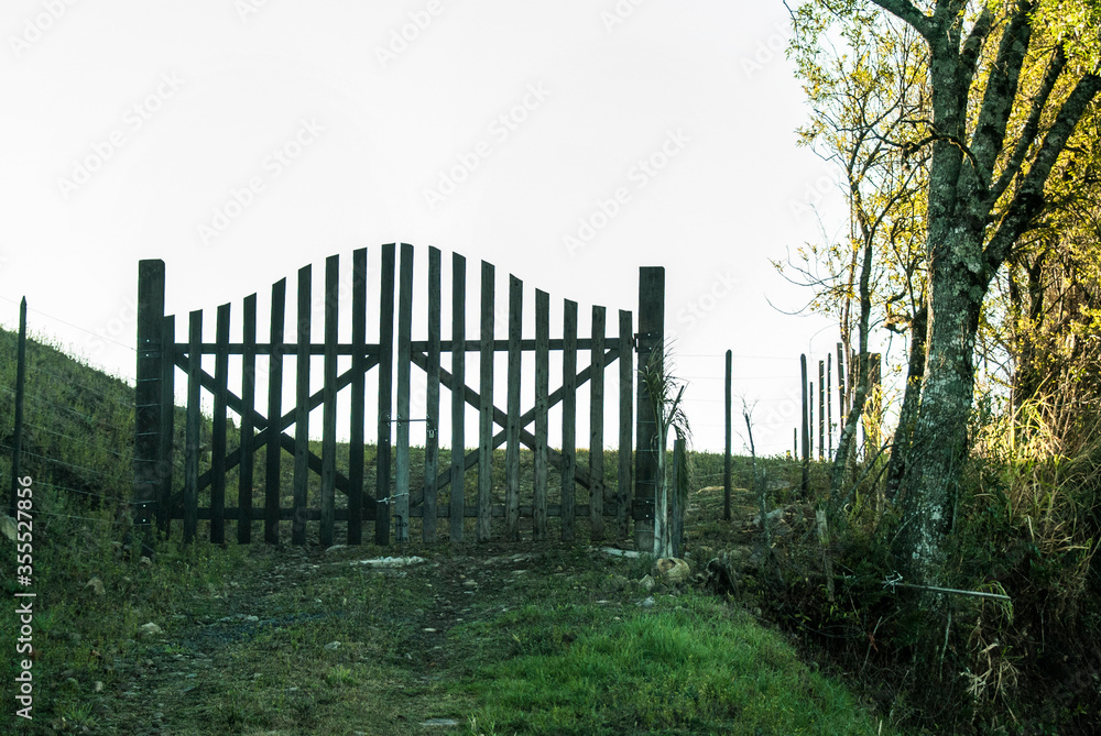 fence in the park