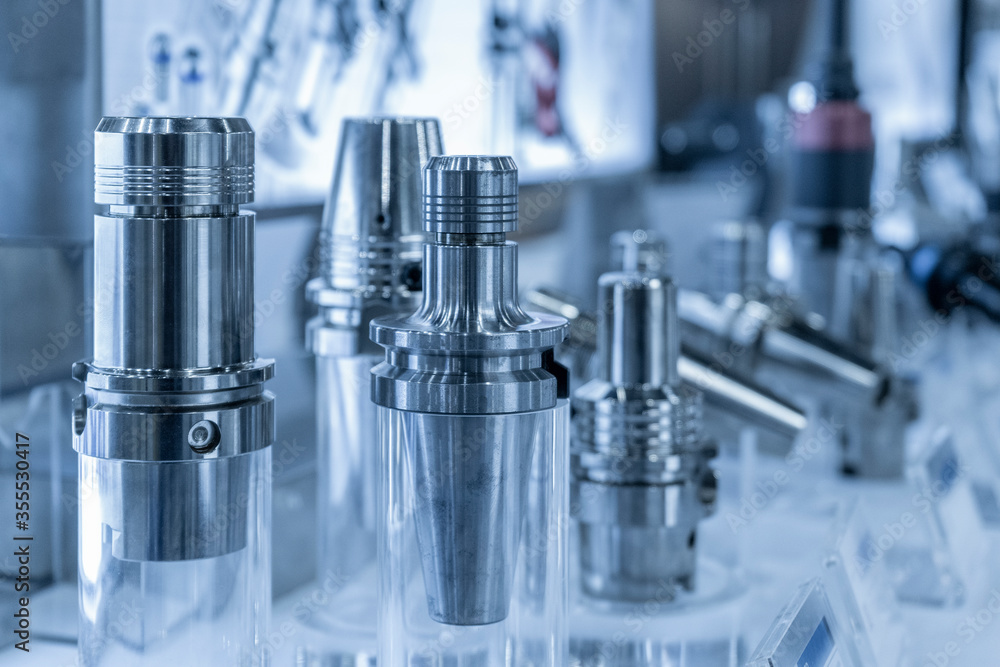 CNC machine tools for milling tool metal in a factory, Automobile parts manufacturing business CNC machine tools for milling tool metal in a factory, Automobile parts manufacturing business
