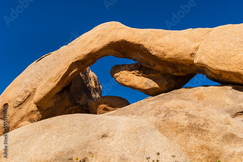 Arch Rock at White Tank in Joshua Tree National Park,California,USA