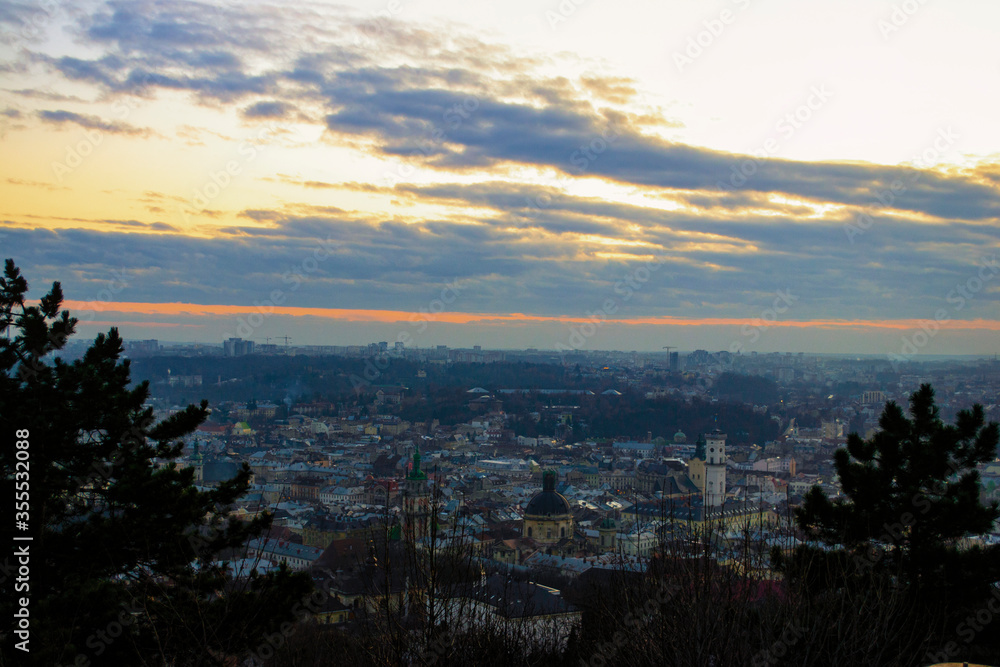 Lviv from above