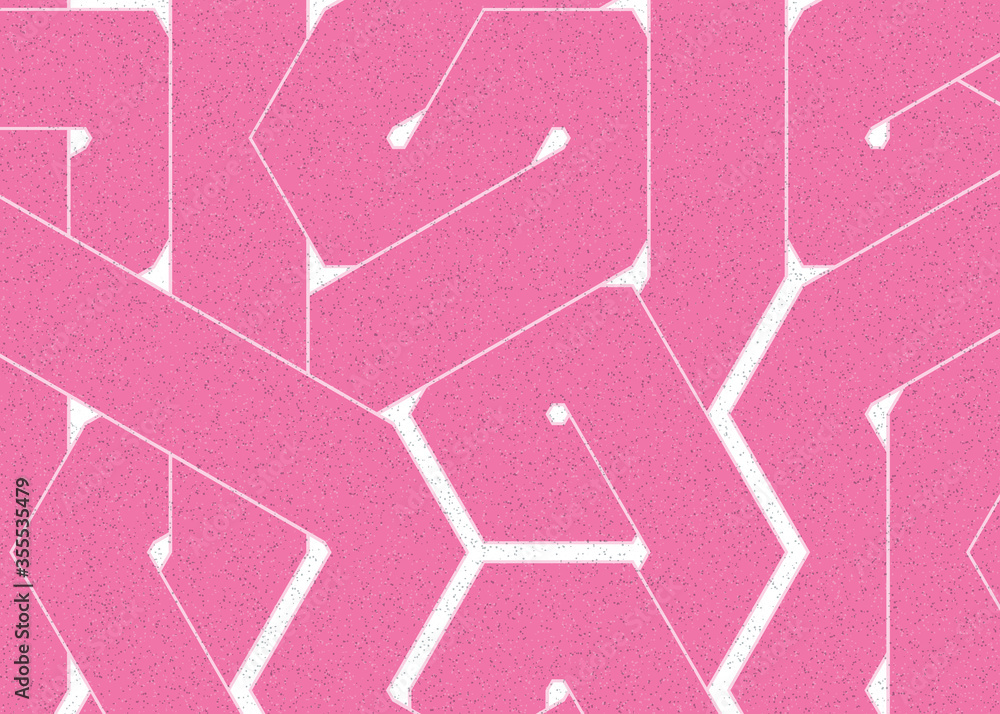 Colour Hexagon Tile Connection art background design illustration Colour Hexagon Tile Connection art background design illustration