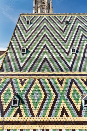 Photography Stephansdom Roof, Vienna, Austria