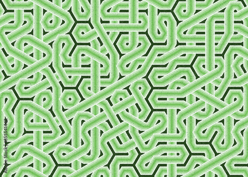 Colour Hexagon Tile Connection art background design illustration Colour Hexagon Tile Connection art background design illustration