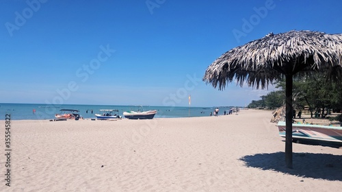 Schilderij op canvas Casuarina Beach Sri Lanka Jaffna