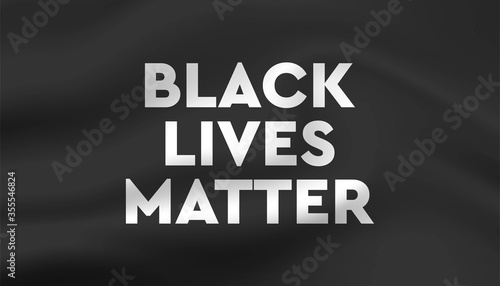 Black lives matter poster temporarily background template.